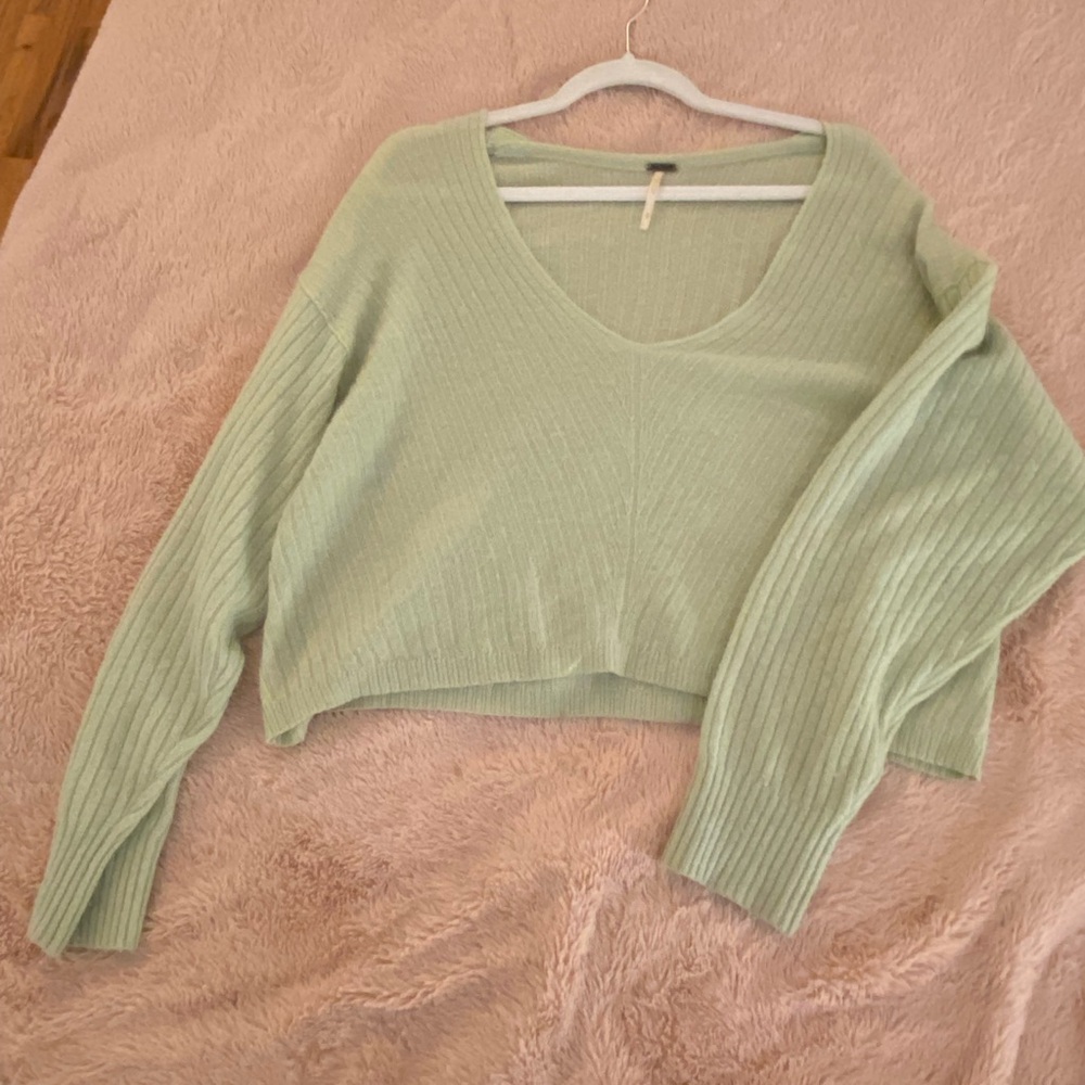 Free People cropped sweater